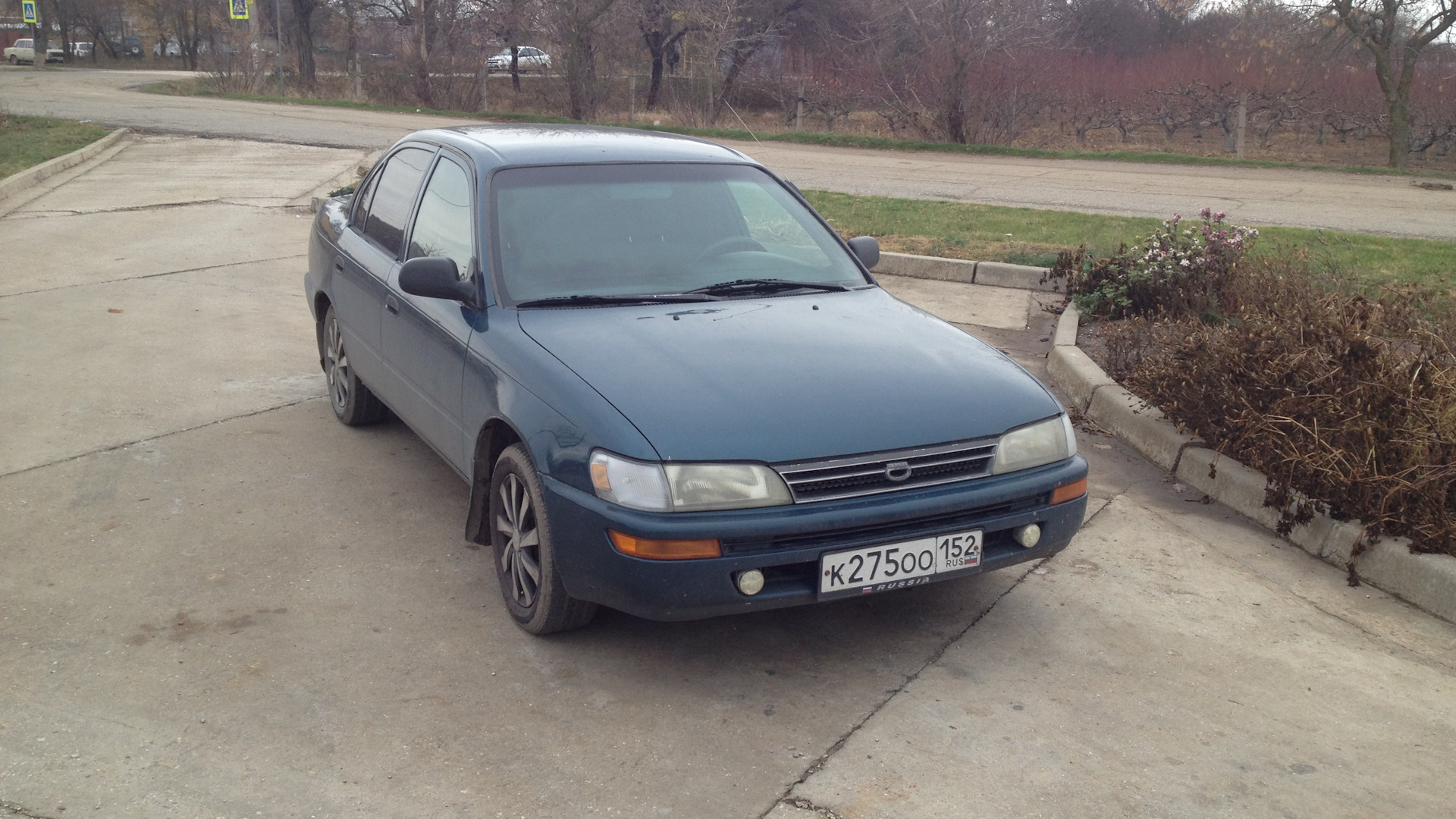 Toyota Corolla (100) 1.5 бензиновый 1993 | Авто опередившее время. на DRIVE2