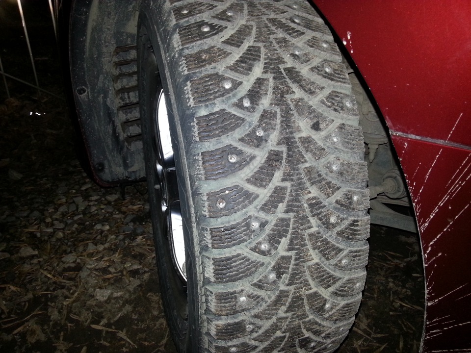 К зиме готов — Mazda 6 (2G) GH, 2,5 л, 2008 года | шины | DRIVE2