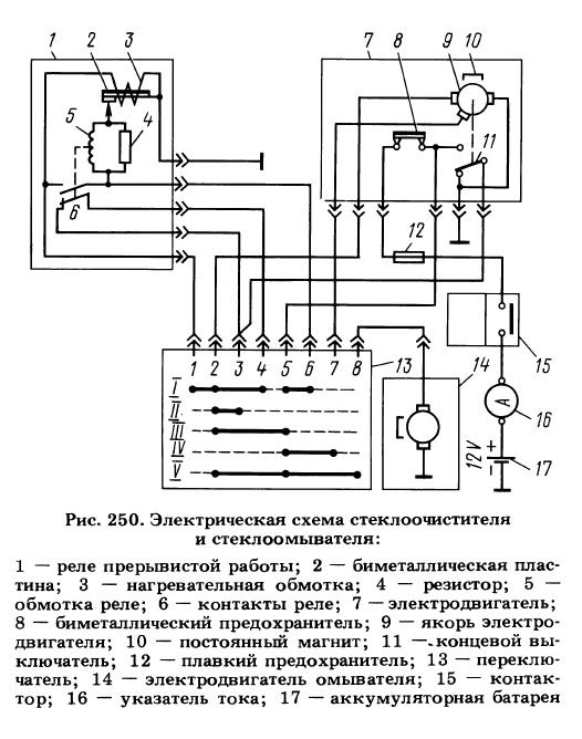 Схема электропроводки газ 2410