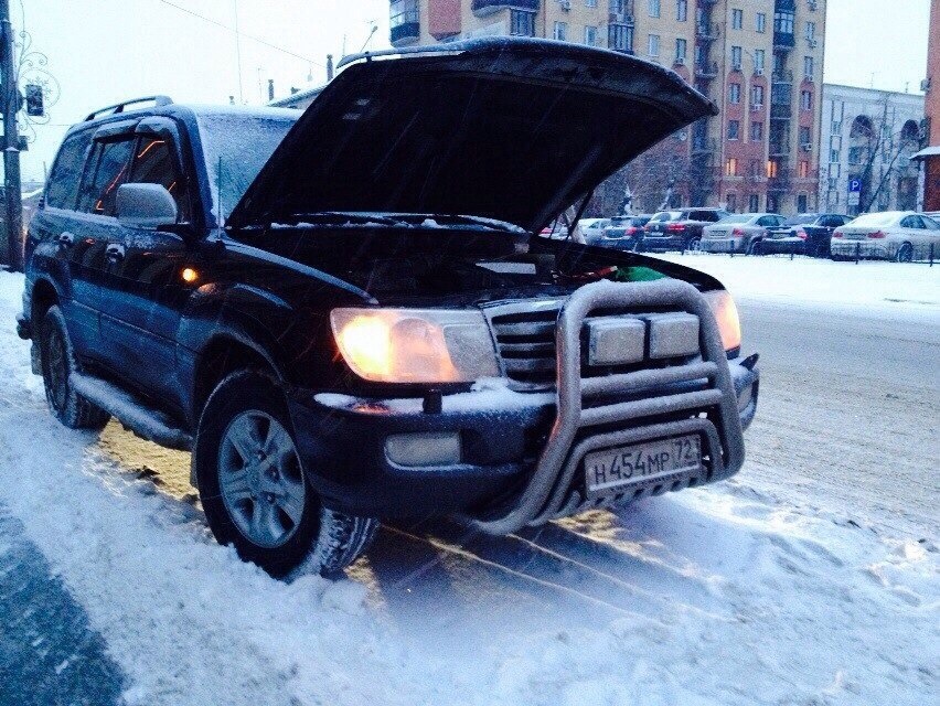 Замена акума)) — Toyota Land Cruiser 100, 4,7 л, 2006 года | своими ...