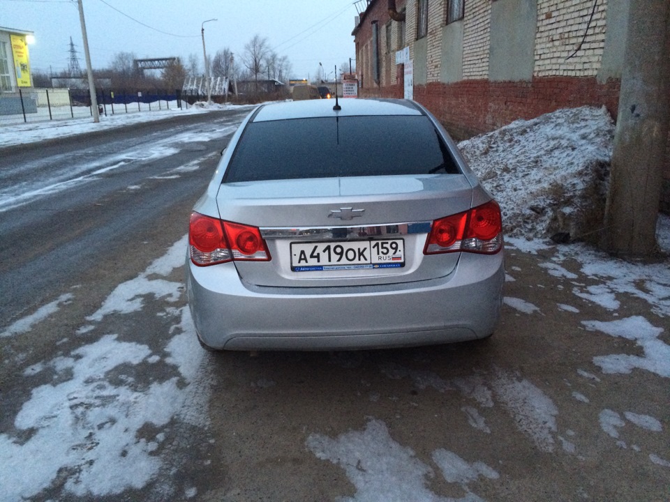 Прямоточный выхлоп — Chevrolet Cruze (1G), 1,6 л, 2011 года | тюнинг ...