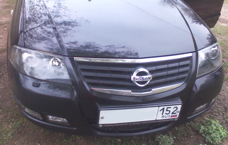 Новые фары плюс линзы Hella — Nissan Almera Classic (B10), 1,6 л, 2007 ...