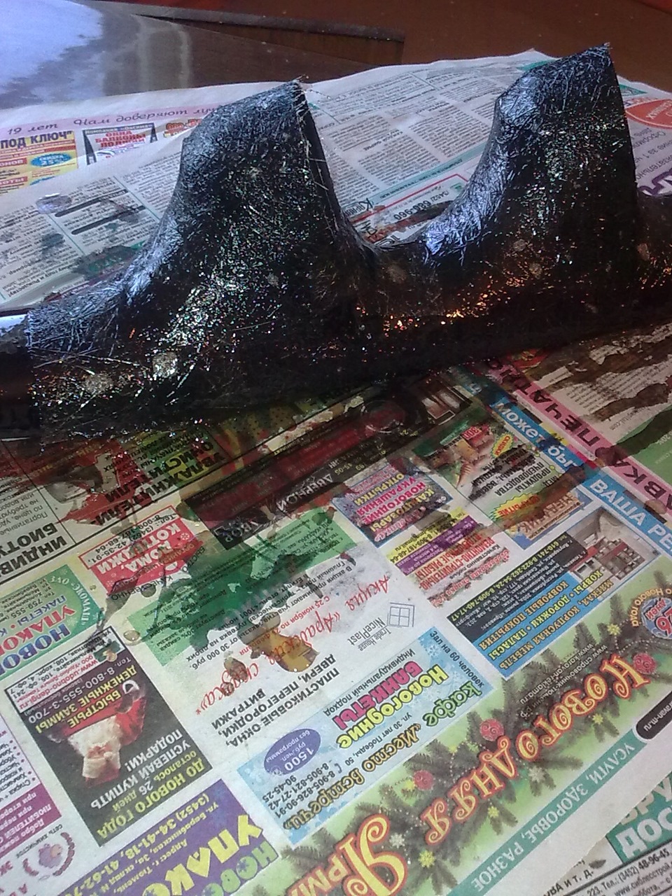 Изготовление подиума под датчики — Toyota Corolla Levin (AE110/111), 1 ...