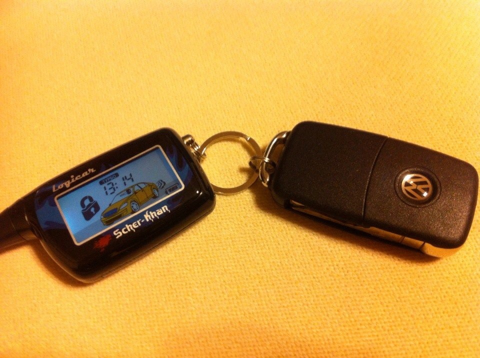 сигнализация с автозапуском — Volkswagen Golf Mk6, 1,4 л, 2010 года ...