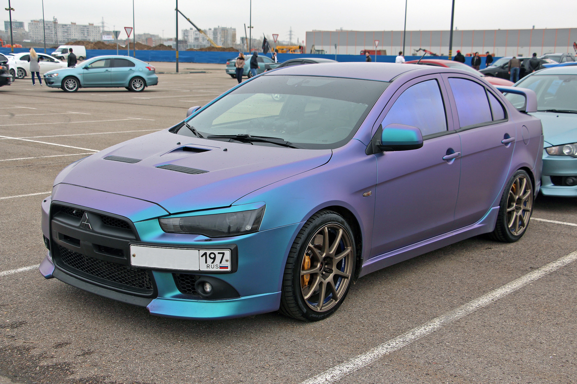 Mitsubishi Lancer Evolution 10 С„РёРѕР»РµС‚РѕРІС‹Р№