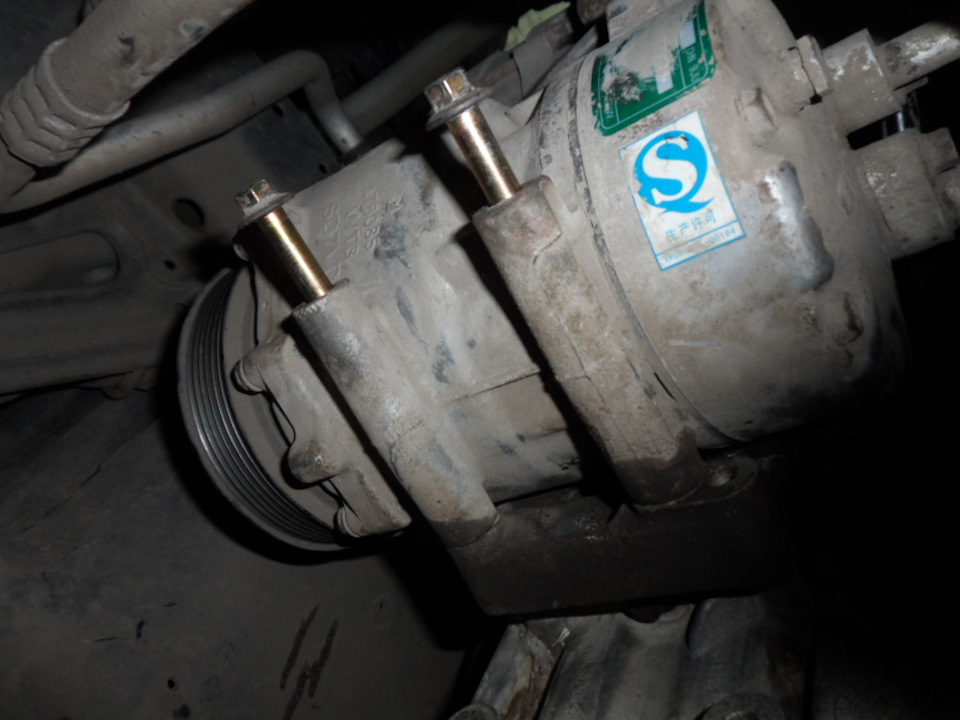 сорвал резьбу(пружинку) сливного отверстия картера+трещина #1 — Chery ...