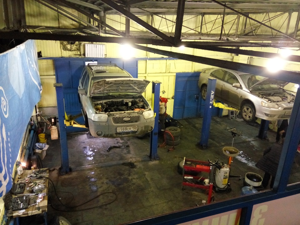 Визит в клубный сервис #5 + продолжение рукоблудства. — Ford Escape (1G ...