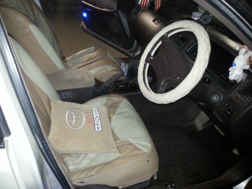 Обвес стоит, Ручник на месте! — Toyota Cresta (90), 2,5 л, 1995 года ...