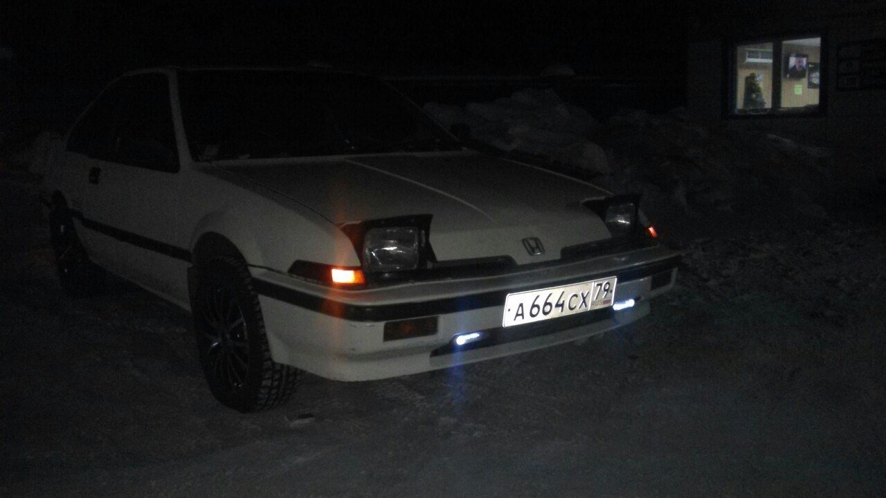 Honda Integra (AV, DA1-DA3) 1.6 бензиновый 1986 | 1 gen на DRIVE2