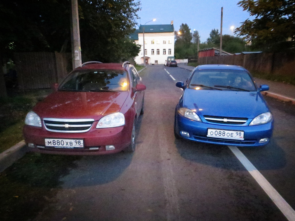 Фото в бортжурнале Chevrolet Lacetti SW