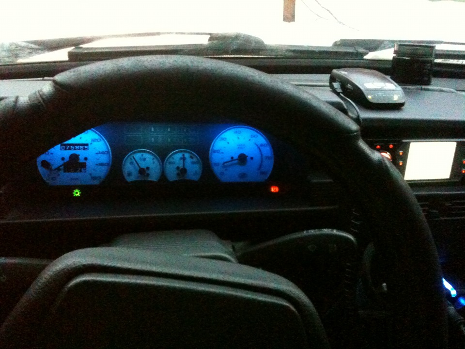 Новая приборная панель — Lada 21099, 1,5 л, 1993 года | тюнинг | DRIVE2