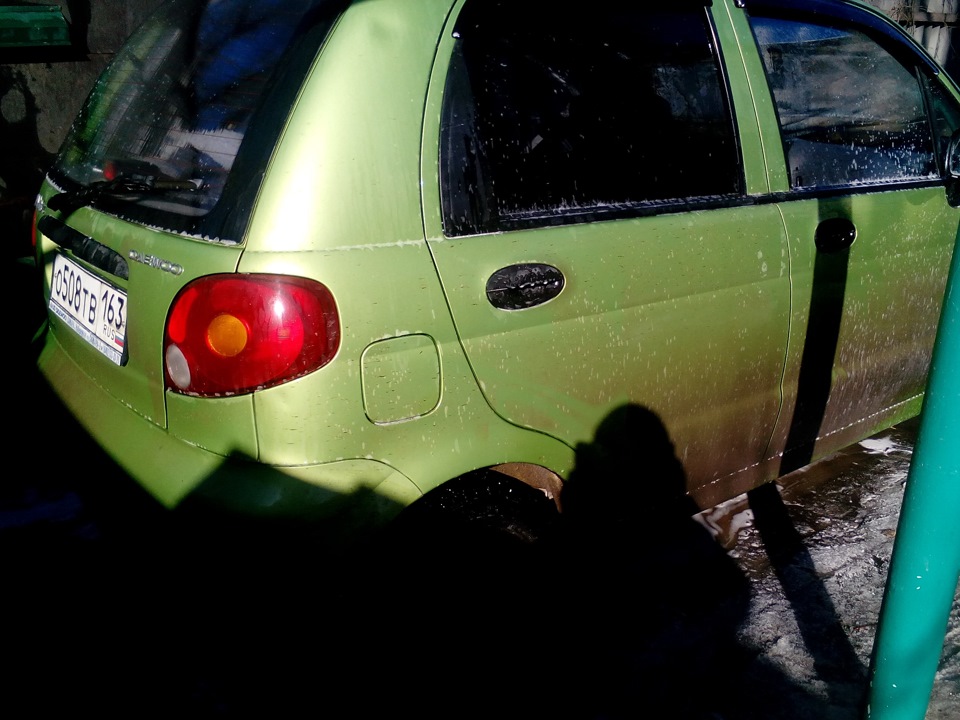 Испытываем мойку Anlu 2.0 — Daewoo Matiz (M100, M150), 0,8 л, 2005 года ...
