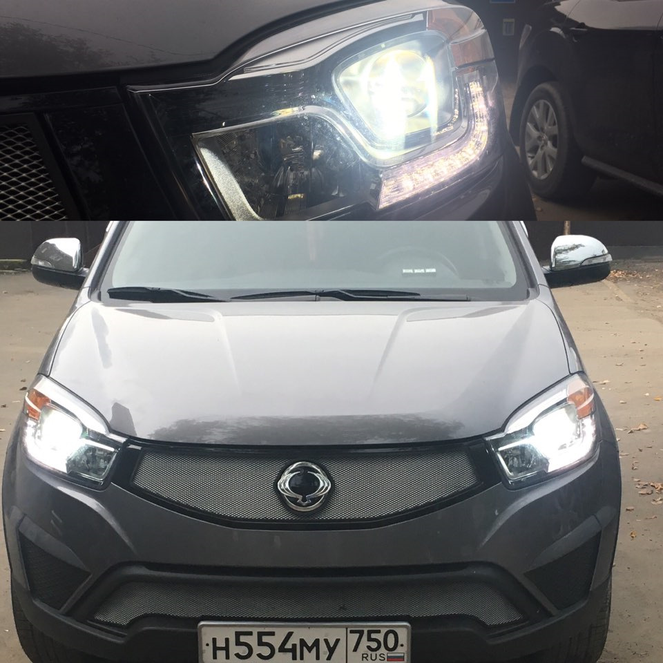 лампочки ssangyong actyon new