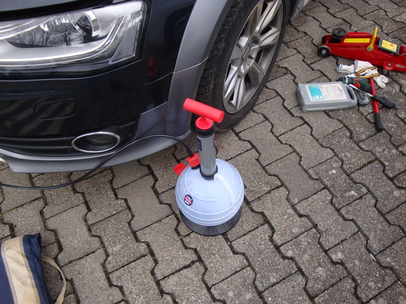 №56.Очередная смена моторного масла. — Audi A4 Allroad (B8), 2 л, 2012 ...