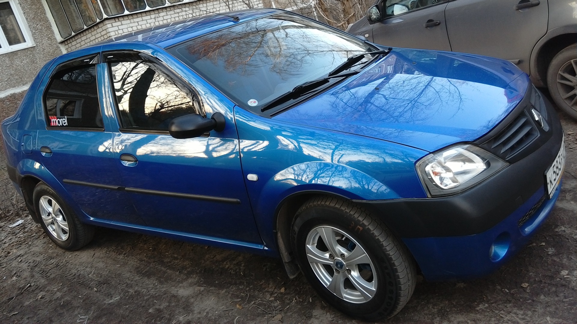 Renault Logan (1G) 1.4 бензиновый 2009 | Blue на DRIVE2