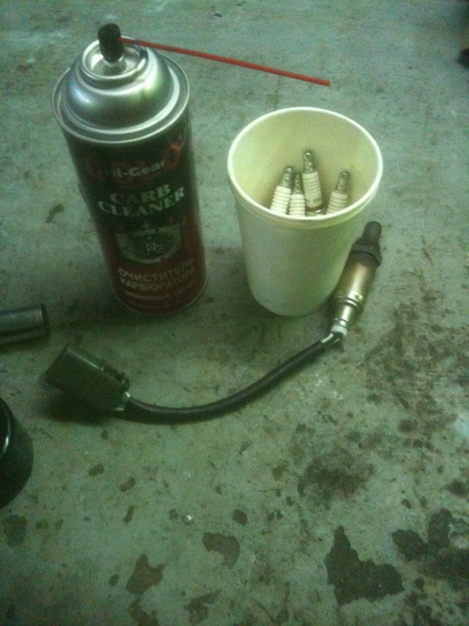 Замена кислородного датчика — Nissan Primera (P11), 2 л, 1997 года ...