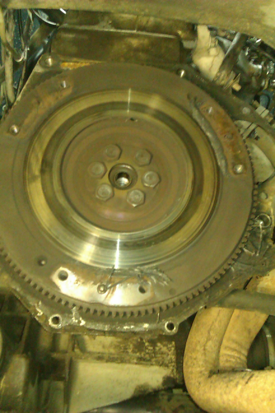 Сцепление от Шнивы, вывод сапунов под капот — Lada 4x4 3D, 1,7 л, 1996 ...