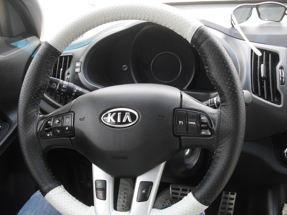 Перетяжка руля kia sportage 4