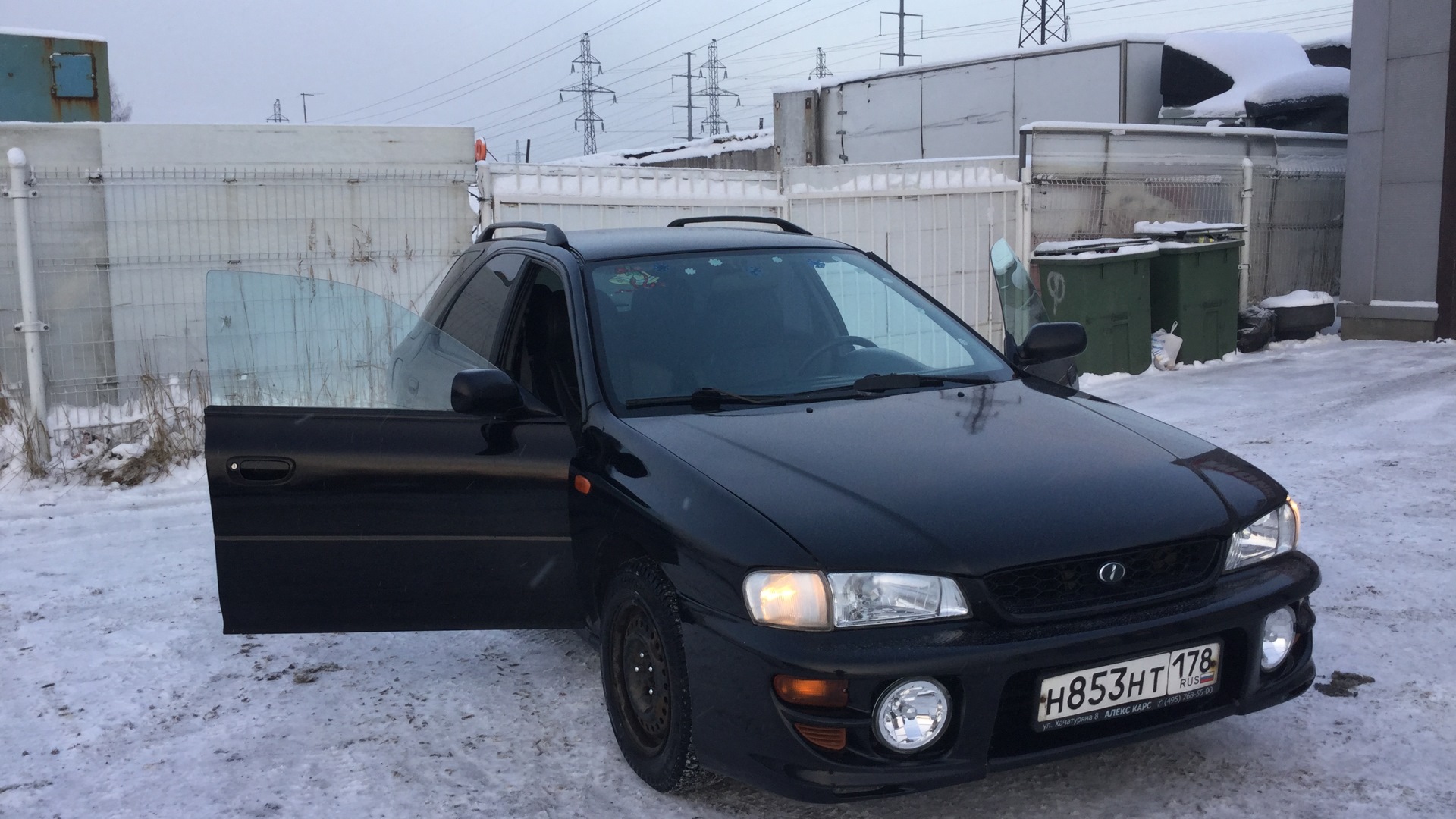 Subaru Impreza (GC, GF) 2.0 бензиновый 1999 | Чёрной, 2.0 Атмо. УнивеР на  DRIVE2