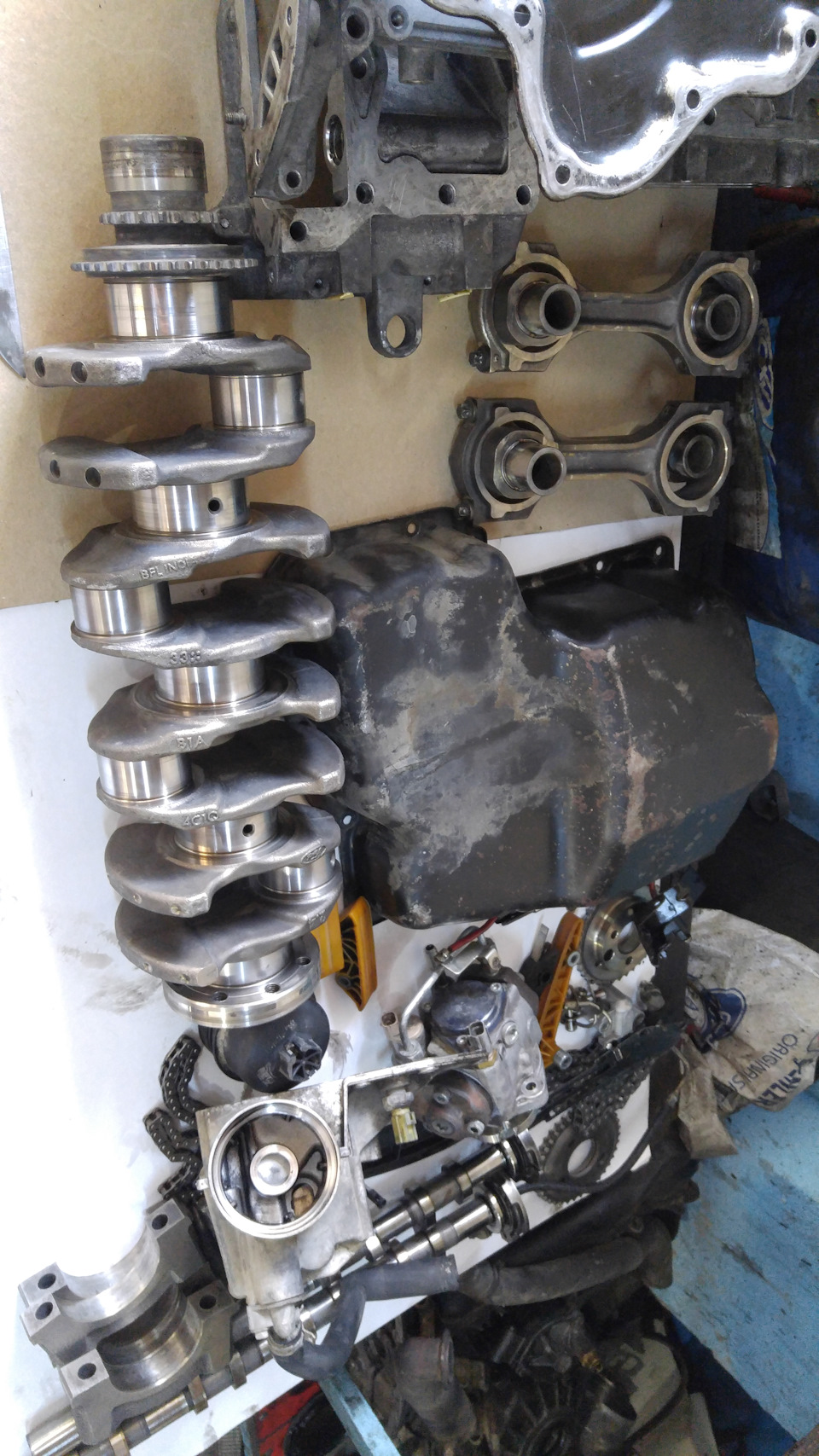 #fordtransit/ремонт двигателя/форд транзит/коллектор впускной
