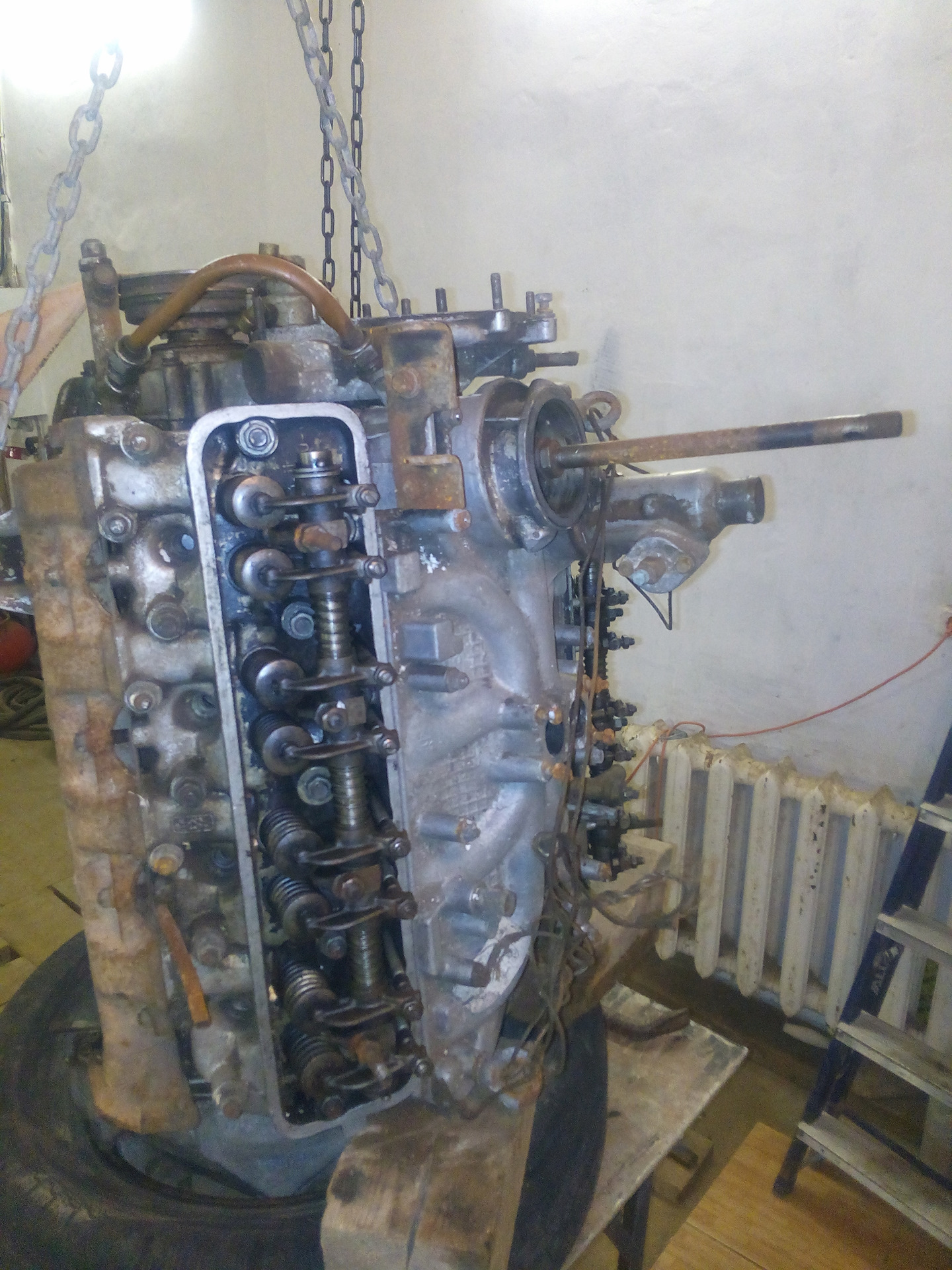 Прикупил ЗМЗ-511 V8 — УАЗ 3962, 2,4 л, 1988 года | запчасти | DRIVE2