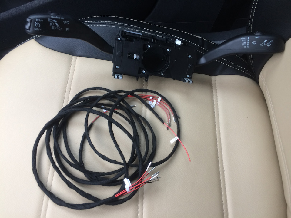 Установка мультируля и круиз-контроля — Volkswagen Polo Sedan, 1,6 л ...