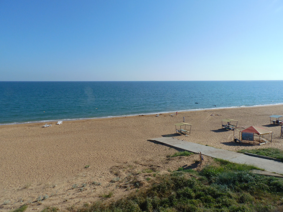 На пляже у Яковенково — Subaru Impreza (GD/GG)