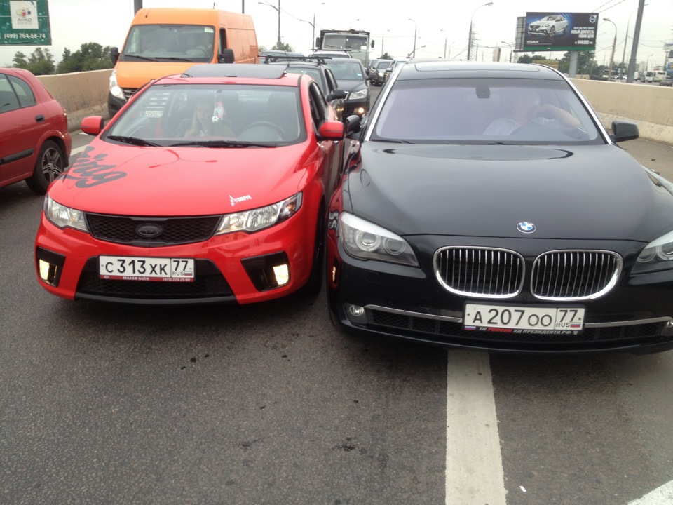 С*ка с*ка с*ка! — KIA Cerato Koup (1G), 2 л, 2011 года | ДТП | DRIVE2