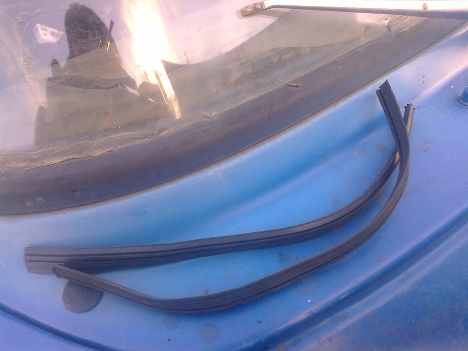 замена резинок на стеклоочистителях производство СССР+ несколько ...