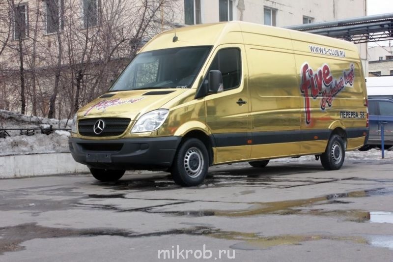 Mercedes Benz Sprinter брендирование