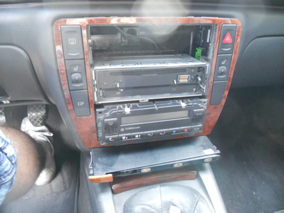 Фольксваген пассат б5 как снять