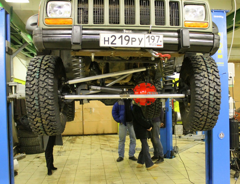 Jeep cherokee xj пружины вместо рессор