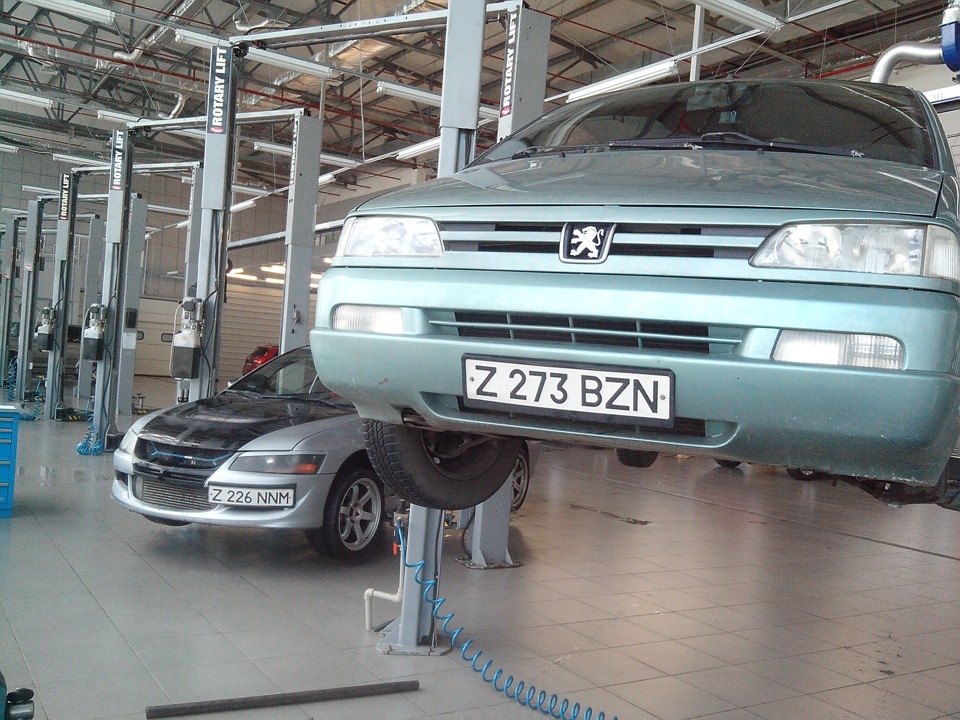 Подшипник — Peugeot 806, 2 л, 1997 года | своими руками | DRIVE2