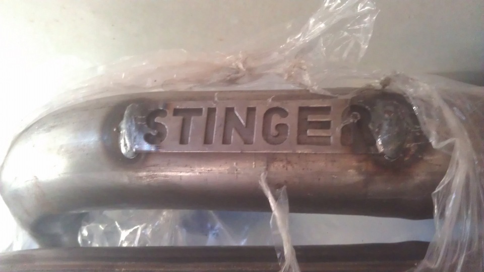 ПАУК 4-2-1 и Резонатор с гофрой Stinger ч.2 — Lada 21099, 1,6 л, 2008 ...