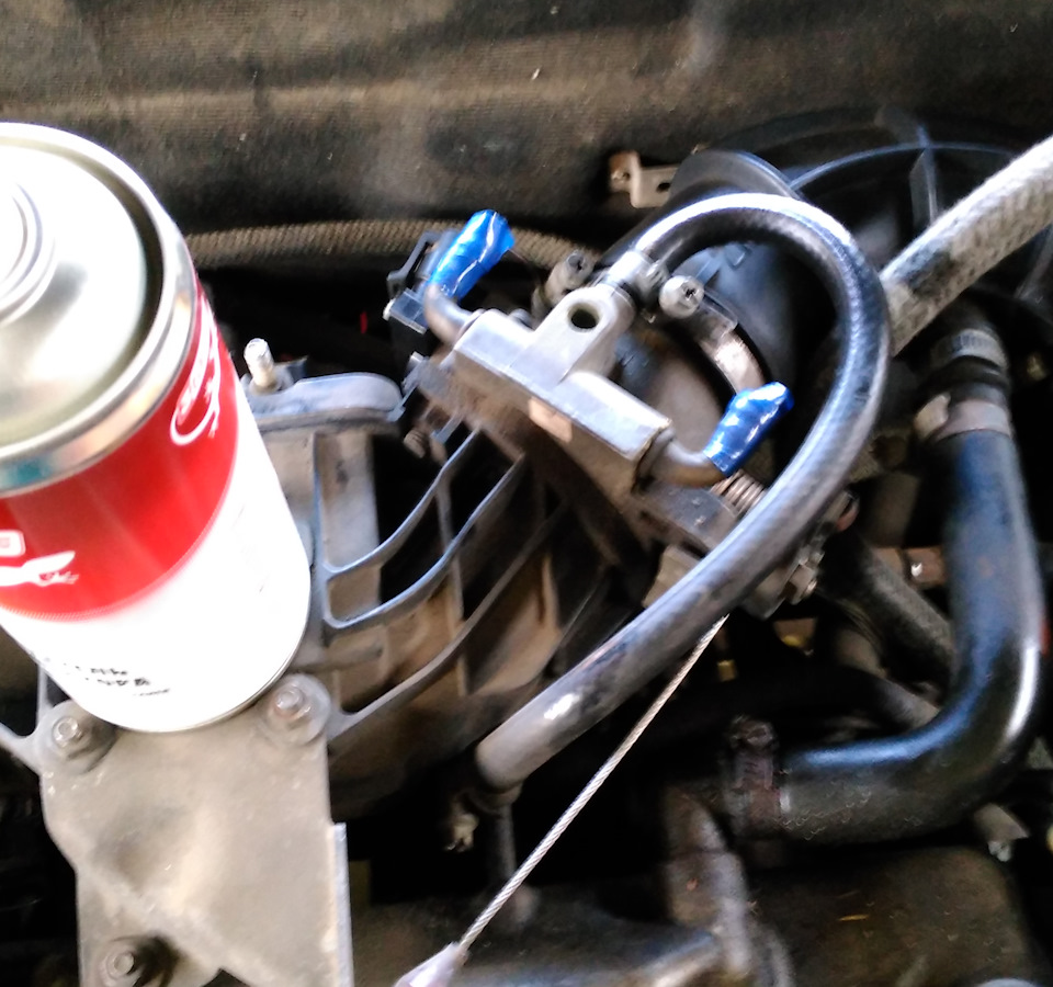 Почистил дроссельный узел. — Lada 21101, 1,6 л, 2005 года | своими ...