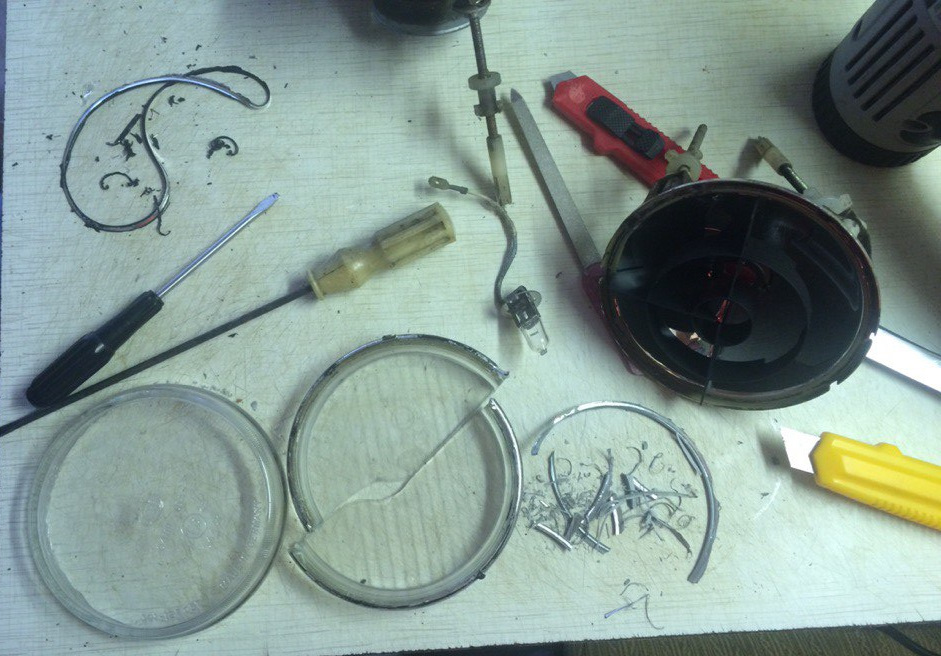 Hella Black =) замена стекла на модуле дальнего света)) — Volkswagen ...