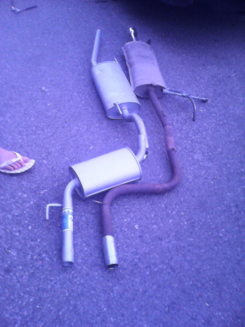 Глушитель Часть 2 "Выдёргиваем мёртвые кишки" — Volkswagen Passat B3, 1 ...