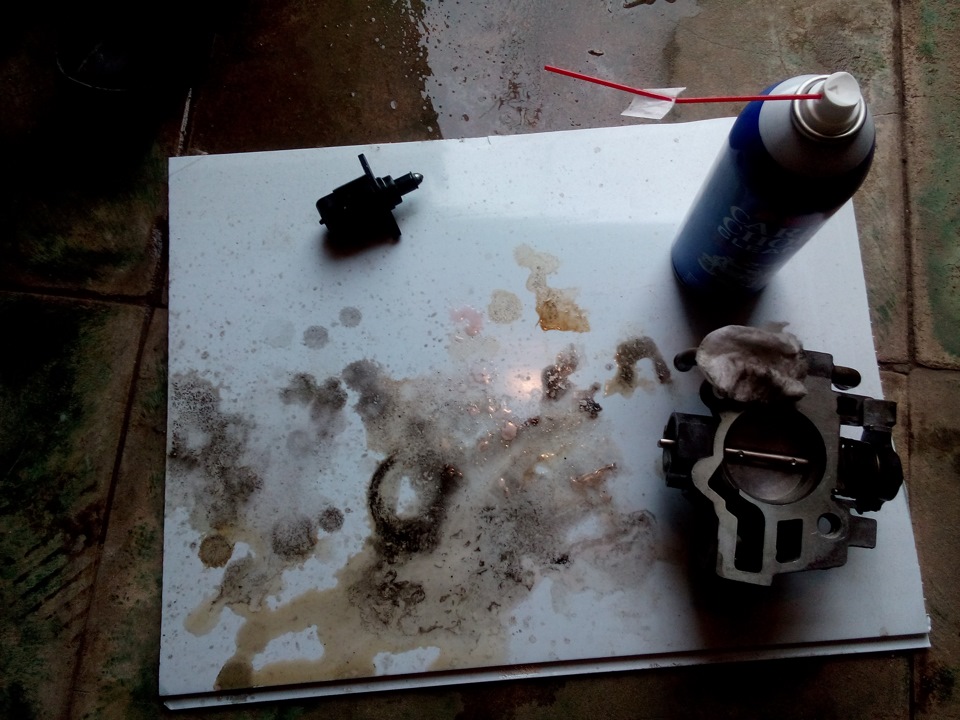 промывка дросселя — Lada 2114, 1,5 л, 2004 года | своими руками | DRIVE2