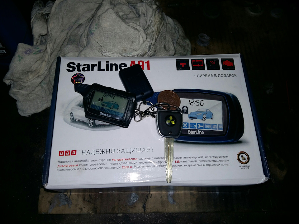 Замена сигнализации — Mitsubishi Challenger, 3 л, 1997 года ...