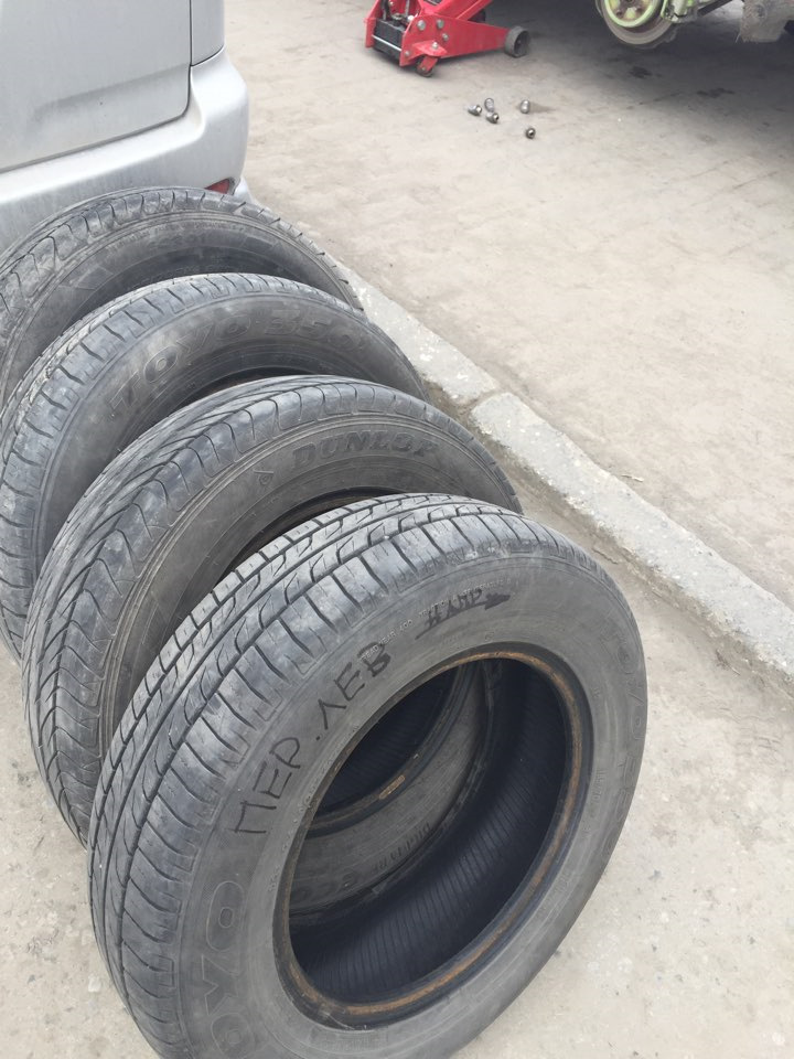 2014.03.25 Покупка резины 2 шт. TOYO 350 Лето 185/70/R14 — Nissan ...