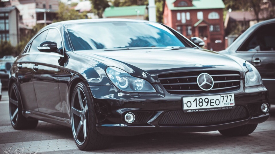 Глухой стук при переезде лежачего. — Mercedes-Benz CLS 55 AMG (C219), 5 ...