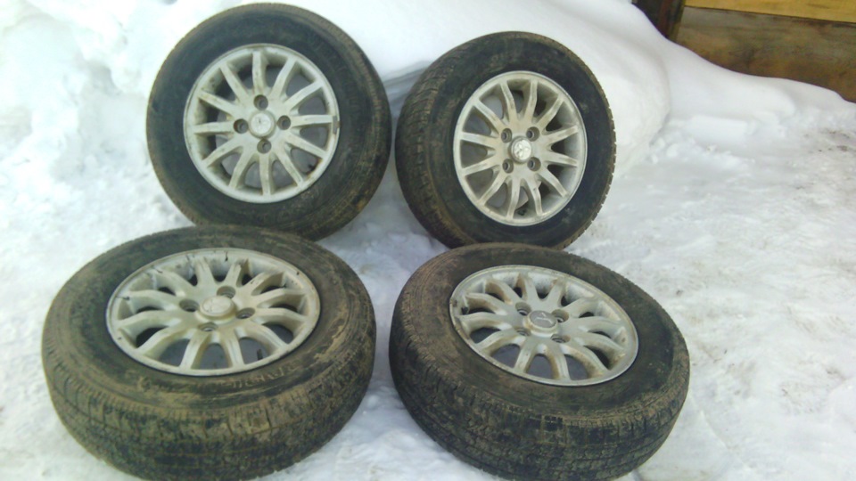 Продам колеса — Mitsubishi Galant (8G), 1,8 л, 1998 года | другое | DRIVE2