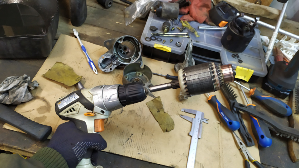 Стартер. Разборка, сборка, обслуживание. Различия стартеров Ниссан ...