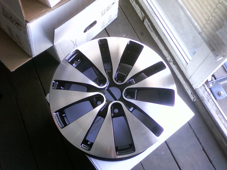 Диск литой KI65 16х6.5 PCD5x114.3 ET45 DIA67.1 BKF ML370 — KIA Ceed SW ...