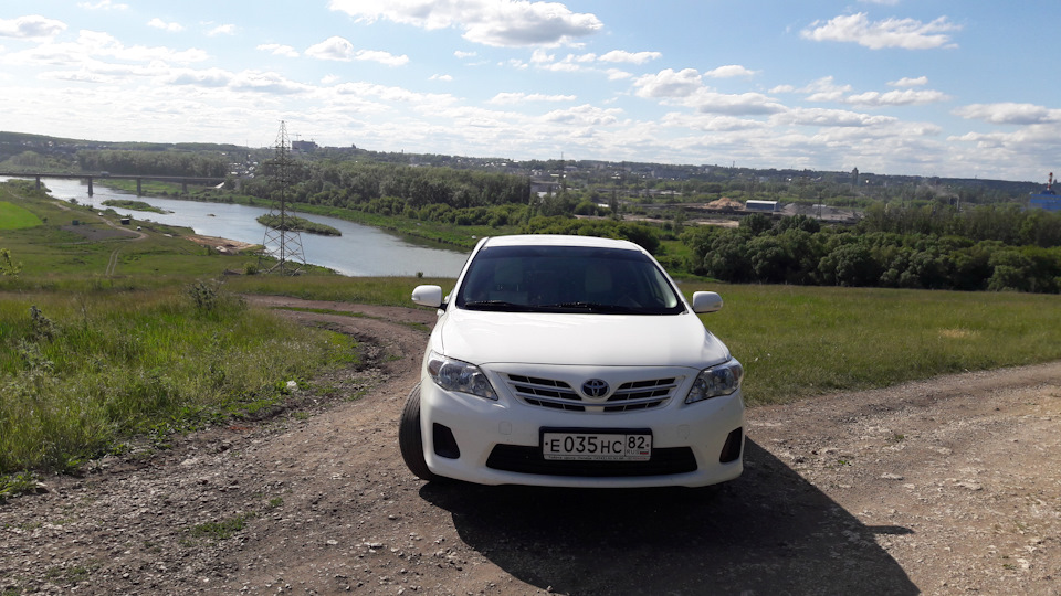 противотуманки как дневные ходовые огни.part 2 — Toyota Corolla (140/ ...