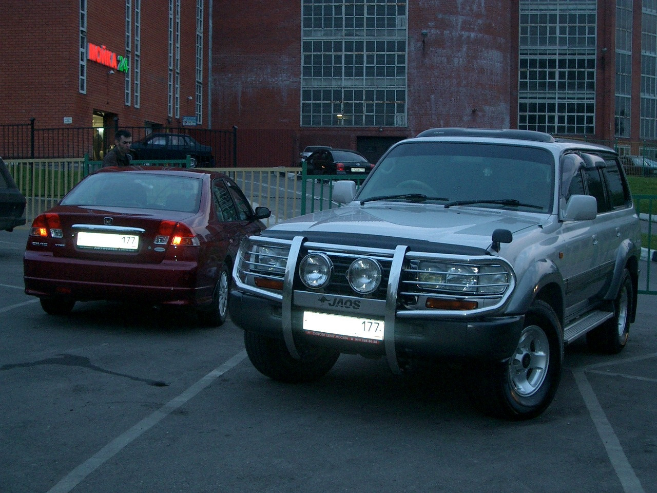 Land Cruiser 80 кенгурятник