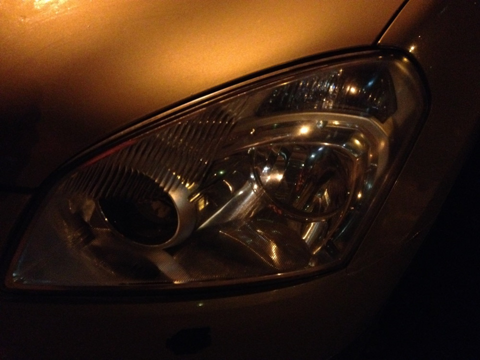 Полировка Фар пастой Farecla G3, G6, G10 на Nissan Qashqai — Nissan ...