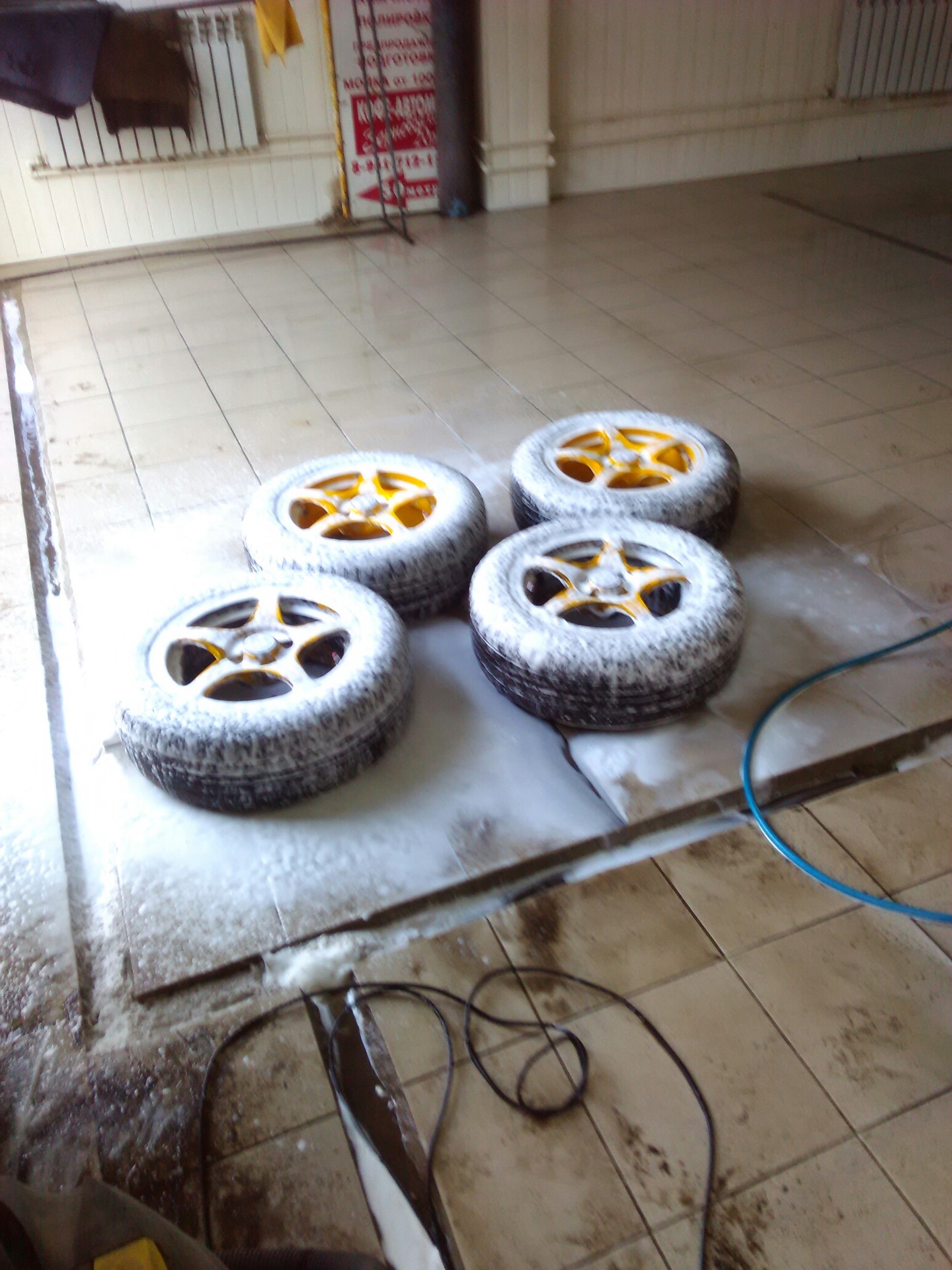 Чистые диски — чистая совесть. — Lada Калина хэтчбек, 1,6 л, 2010 года ...