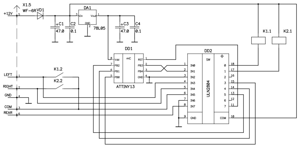 Схемы на attiny26