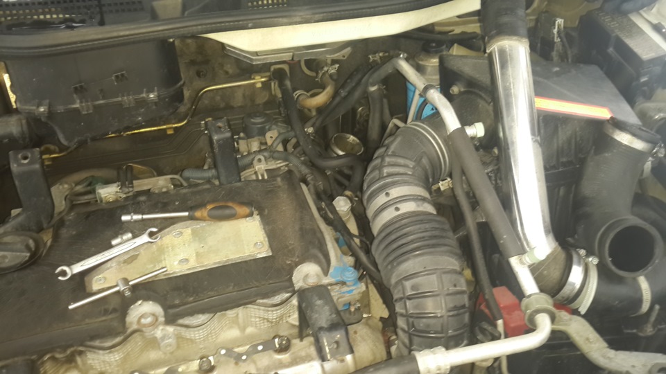 Вроде как отключил заглушил егр YD25 - Nissan Presage (1G), 2,5 л, 1999 года тюн